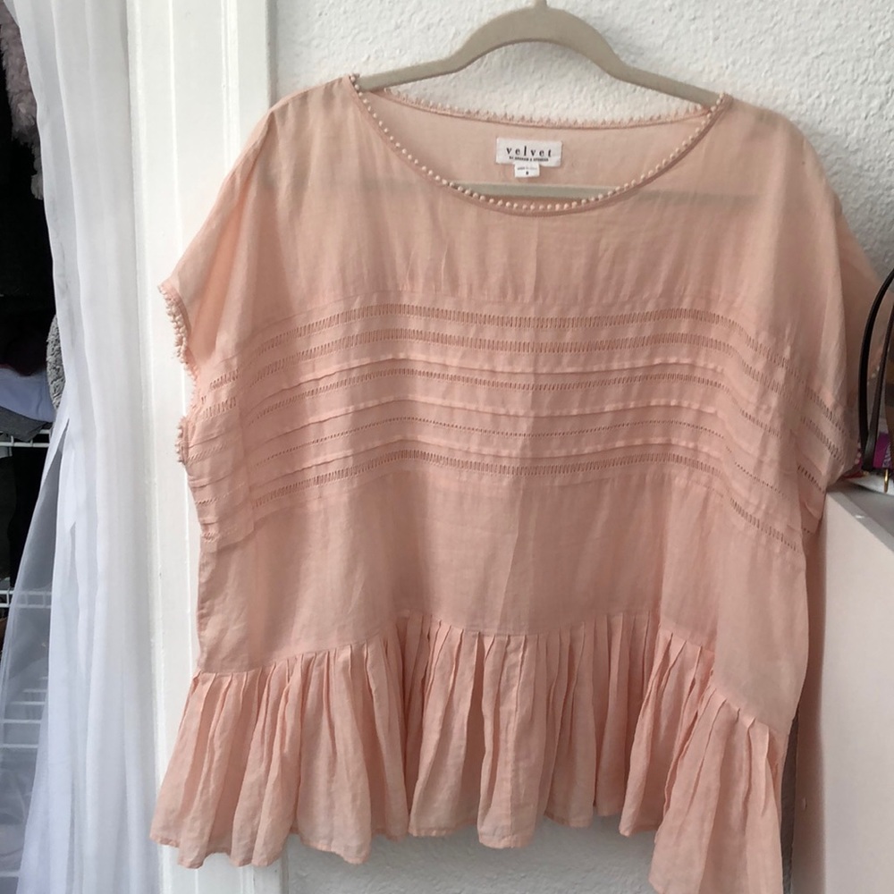 Pink blouse